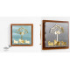 shop Wall Frame With Cow And Lotus Composition