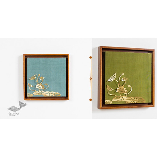 shop Wall Frame With Lotus Composition