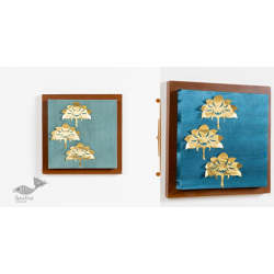 Decor The Wall | Wall Frame With Three Lotus Composition