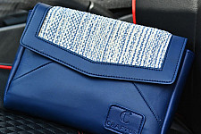 Zany Bags | Panja Dhurrie Purse - Blue