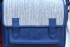 Zany Bags | Panja Dhurrie Tote Bag - Blue