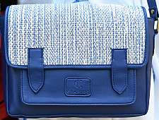 Zany Bags | Panja Dhurrie Tote Bag - Blue