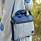 shop Panja Dhurrie Laptop Bag - Blue