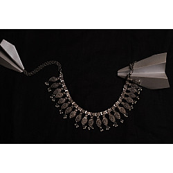 रेवती ✽ Patta Choker with Pearl Hangings ✽ Necklace ✽ 2