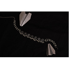 रेवती ✽ Floral Choker with Pearl Strings ✽ Necklace ✽ 7