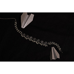 रेवती ✽ Floral Choker with Pearl Strings ✽ Necklace ✽ 7