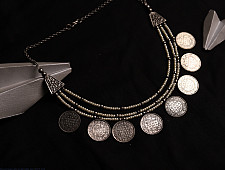 रेवती ✽ Paisa Choker with a Pearl Neckline ✽ Necklace ✽ 9