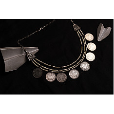 रेवती ✽ Paisa Choker with a Pearl Neckline ✽ Necklace ✽ 9