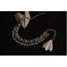 रेवती  ✽ Royal Choker with Pearl Bunches ✽ Necklace ✽ 13