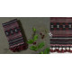 Handwoven kala cotton bhujodi weaving stoles from kutch