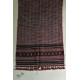 Handwoven kala cotton bhujodi weaving stoles from kutch