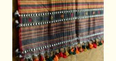 Handwoven kala cotton bhujodi weaving stoles from kutch 01