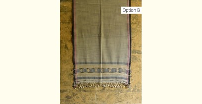 Beyond The Basics ✜ Handwoven Bhujodi Cotton Stole (Three Options) ✜ 4