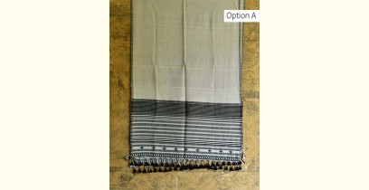 Beyond The Basics ✜ Handwoven Bhujodi Cotton Stole (Two Options) ✜ 6