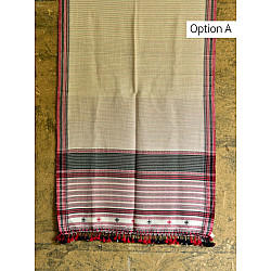 Beyond The Basics ✜ Handwoven Bhujodi Cotton Stole (Two Options) ✜ 7