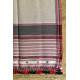 Handwoven kala cotton bhujodi weaving stoles from kutch