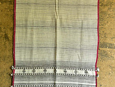 Beyond The Basics ✜ Handwoven Bhujodi Kala Cotton Stole (Two Option) ✜ 8