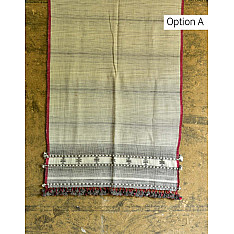 Beyond The Basics ✜ Handwoven Bhujodi Kala Cotton Stole (Two Option) ✜ 8