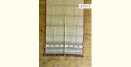 Beyond The Basics ✜ Handwoven Bhujodi Kala Cotton Stole (Two Option) ✜ 8