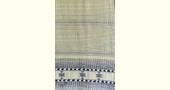 Handwoven kala cotton bhujodi weaving stoles from kutch 08