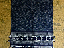 Beyond The Basics ✜ Handwoven Bhujodi Kala Cotton Stole ✜ 12