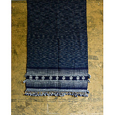 Beyond The Basics ✜ Handwoven Bhujodi Kala Cotton Stole ✜ 12