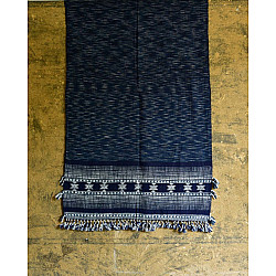 Beyond The Basics ✜ Handwoven Bhujodi Kala Cotton Stole ✜ 12