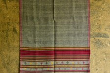 Beyond The Basics ✜ Handwoven Bhujodi Kala Cotton Stole ✜ 17C