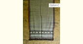Handwoven Cotton & tussar silk bhujodi weaving stoles from kutch