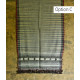 Handwoven Cotton & tussar silk bhujodi weaving stoles from kutch