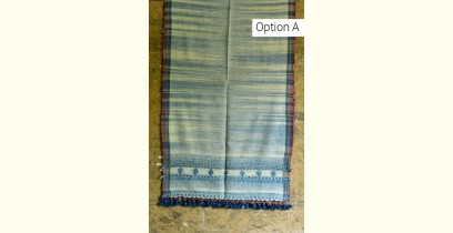 Beyond The Basics ✜ Handwoven Bhujodi Cotton & Tussar Silk Stole (Four Options) ✜ 20