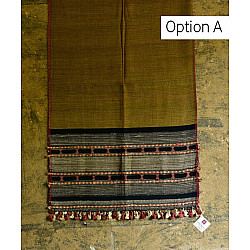 Beyond The Basics ✜ Handwoven Bhujodi Cotton & Tussar Silk Stole (Three Options) ✜ 21