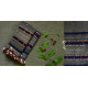 Handwoven Cotton & tussar silk bhujodi weaving stoles from kutch