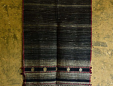 Beyond The Basics ✜ Handwoven Bhujodi Cotton & Tussar Silk Stole ✜ 19A