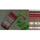 Handwoven kala cotton bhujodi weaving stoles from kutch