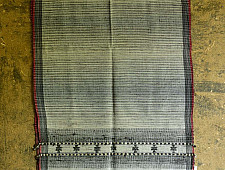 Beyond The Basics ✜ Handwoven Bhujodi Cotton & Tussar Silk Stole (Three Options) ✜ 20C