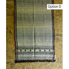 Beyond The Basics ✜ Handwoven Bhujodi Cotton & Tussar Silk Stole (Three Options) ✜ 20C