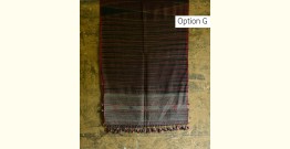 Beyond The Basics ✜ Handwoven Bhujodi Cotton & Tussar Silk Stole (Three Options) ✜ 20G