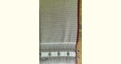 Handwoven Cotton Silk  bhujodi weaving stoles from kutch