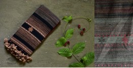 Beyond The Basics ✜ Handwoven Bhujodi Cotton & Tussar Silk Stole (Three Options) ✜ 20G