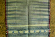 Beyond The Basics ✜ Handwoven Bhujodi Cotton Linen Stole (Four Options) ✜ 27D