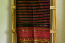 Breezy Mangroves ❧ Handwoven Bhujodi Cotton Dupatta ☙ 2