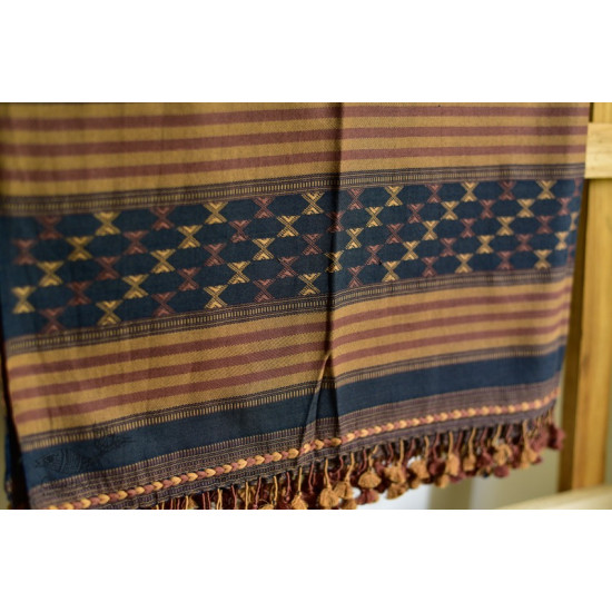 shop online Cotton bhujodi handwoven cotton dupatta 4