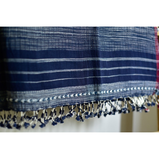 shop online Cotton bhujodi handwoven cotton dupatta 5