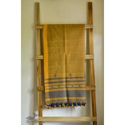 Breezy Mangroves ❧ Handwoven Bhujodi Cotton Dupatta ☙ 10