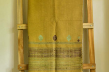 Breezy Mangroves ❧ Handwoven Bhujodi Cotton Tussar Silk Dupatta (Three Options) ☙ 11