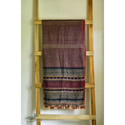 Breezy Mangroves ❧ Handwoven Bhujodi Cotton Tussar Silk Dupatta ☙ 14