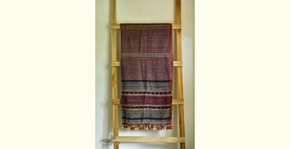 Breezy Mangroves ❧ Handwoven Bhujodi Cotton Tussar Silk Dupatta ☙ 14