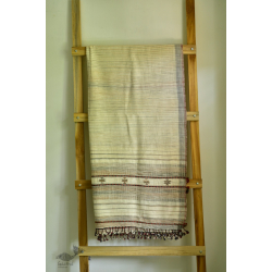 Breezy Mangroves ❧ Handwoven Bhujodi Kala Cotton Dupatta ☙ 7