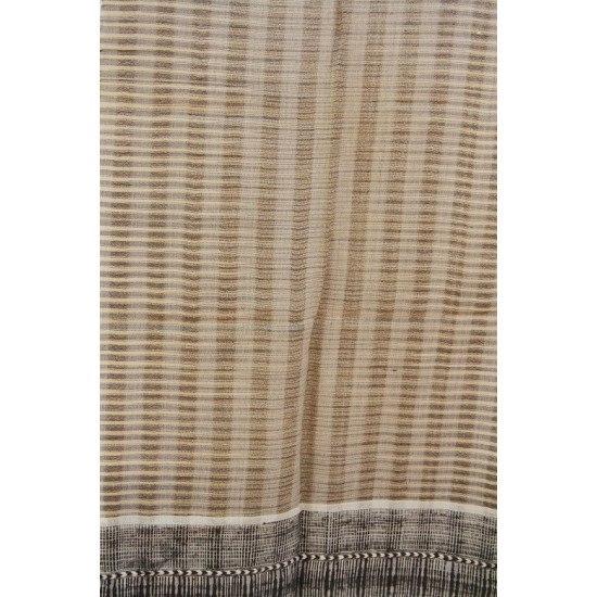 Elegance from the grasslands ~ Handwoven Stole ~ 9